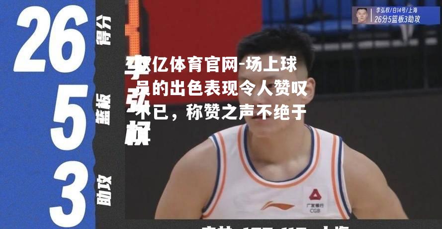 场上球员的出色表现令人赞叹不已，称赞之声不绝于耳